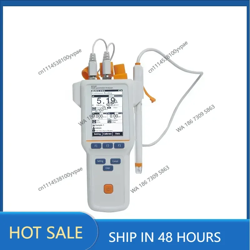 M310F 6 in 1 Water Quality Tester PH ORP Conductivity TDS Resistivity Temperature Multi-parameter Detector