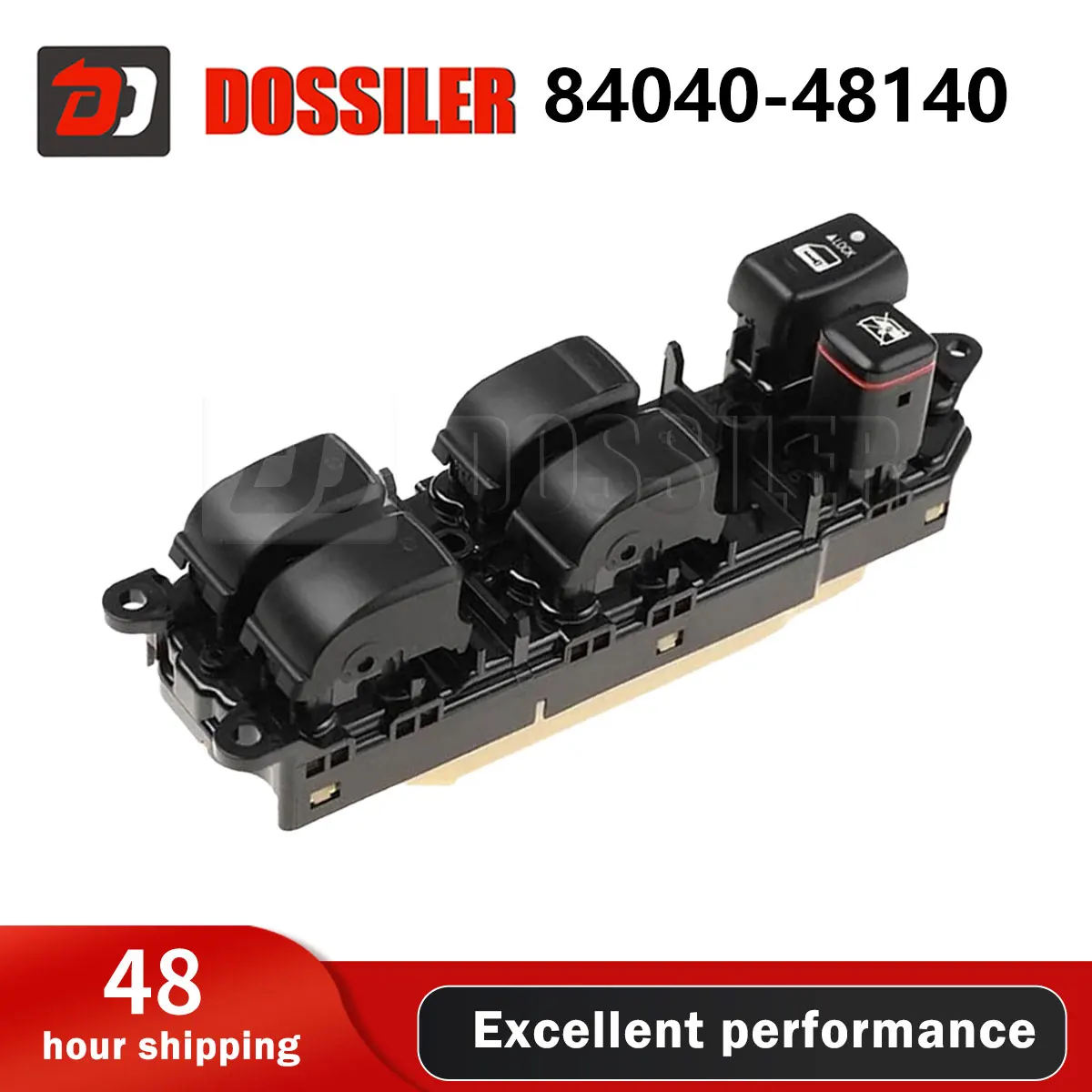 

84040-48140 Dossiler Power Driver Side Window Switch for 2003-2008 for Lexus RX330 Lexus RX350 2003-2008 for Lexus RX400H