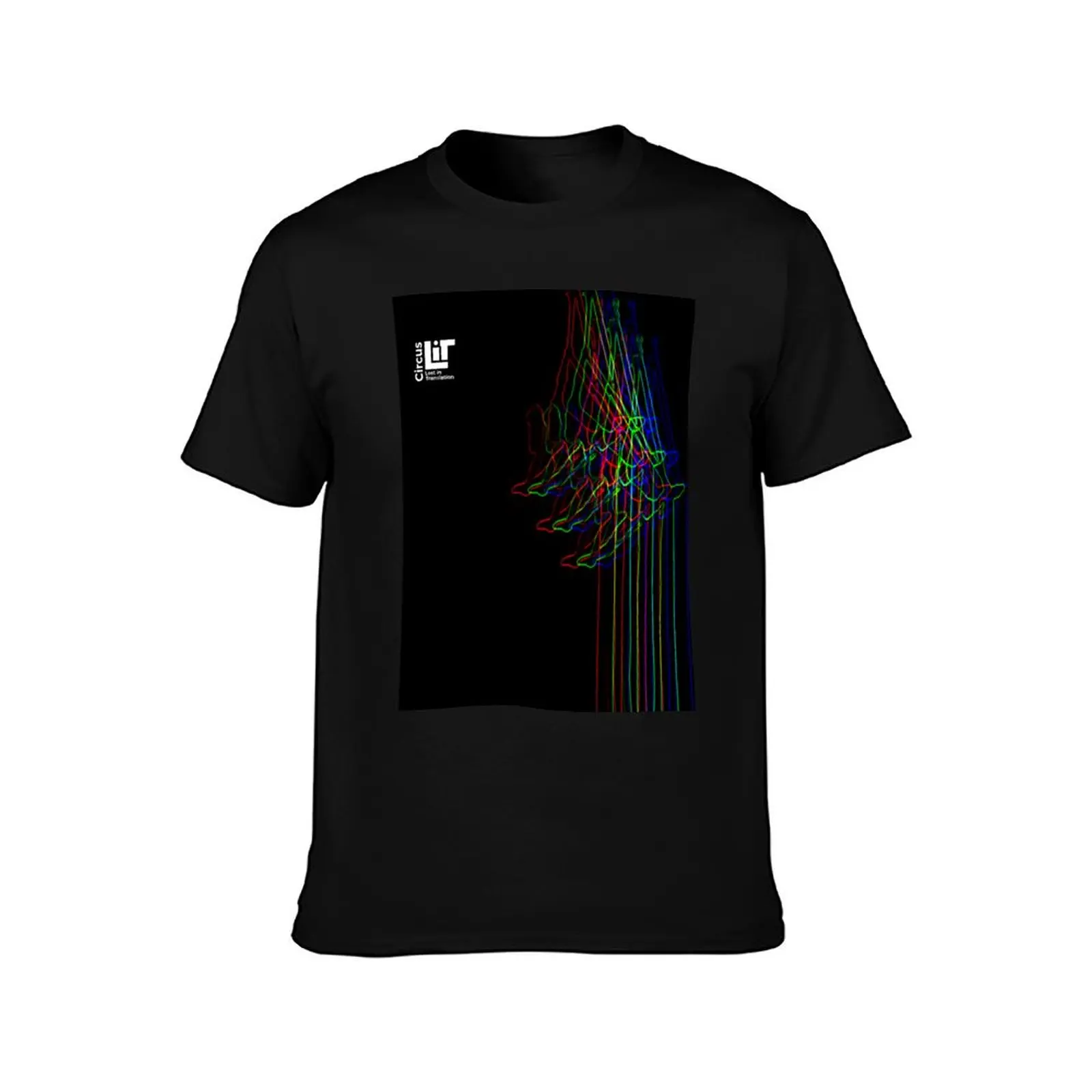 Dark Aerial Silk RGB Shift T-Shirt Work Basic Short Sleeve Top T-Shirt