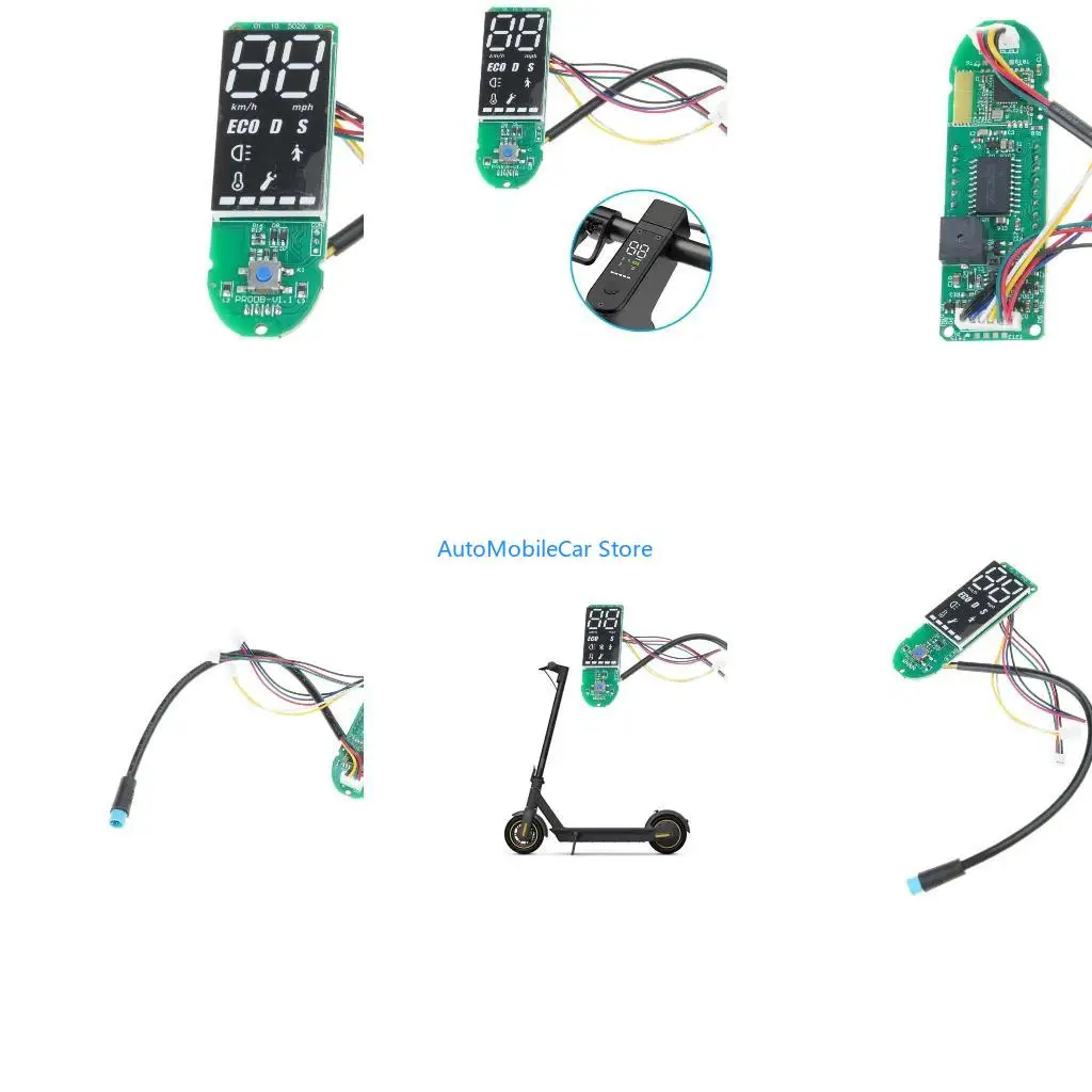 G8TE Large Screen Intelligent Fault Detection Electric Scooter Dashboard Panel Meter