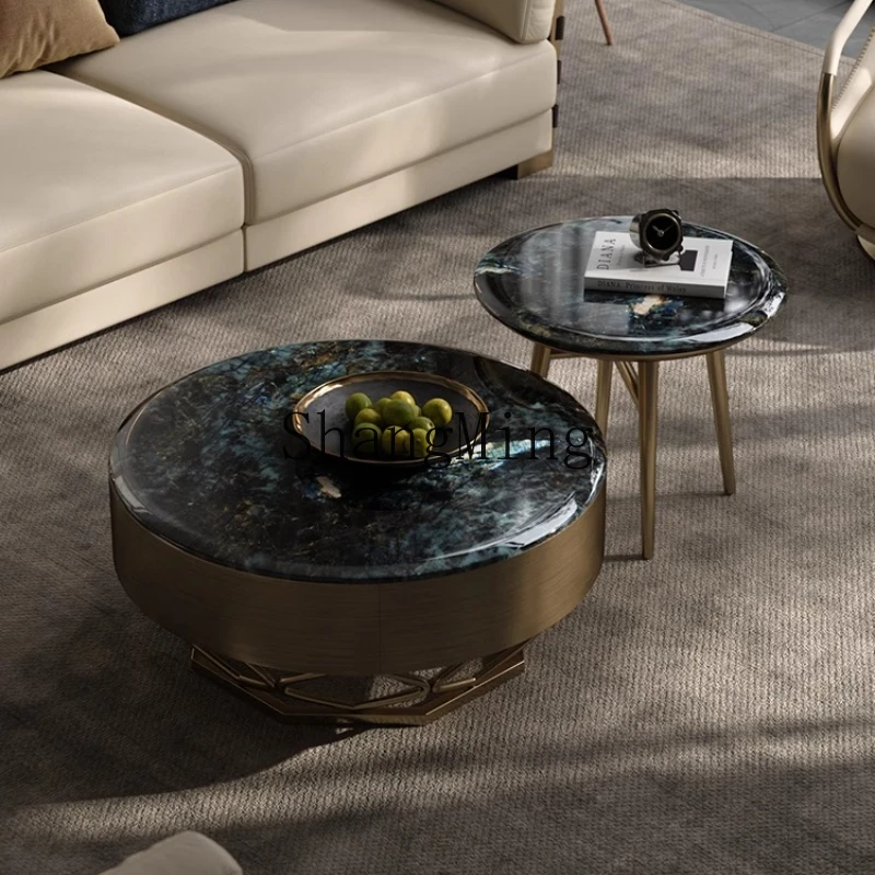 FGgood-looking  simple living room home removable coffee table balcony storage small table
