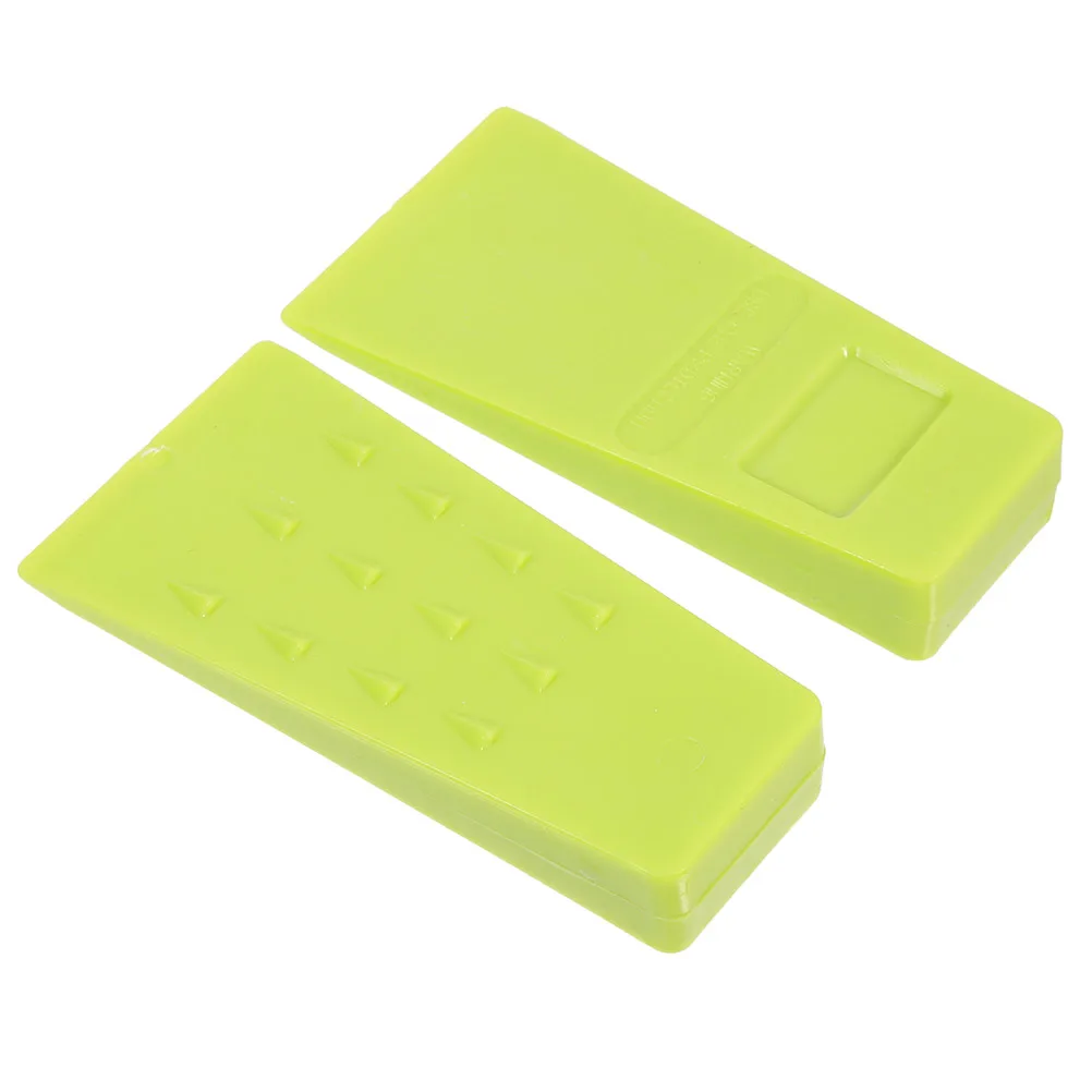 

2Pcs Logging Wedges 5Inch Triangle Plastic Wood Splitting Felling Tree Cutting Tools Garden Accessories Durable Reusable