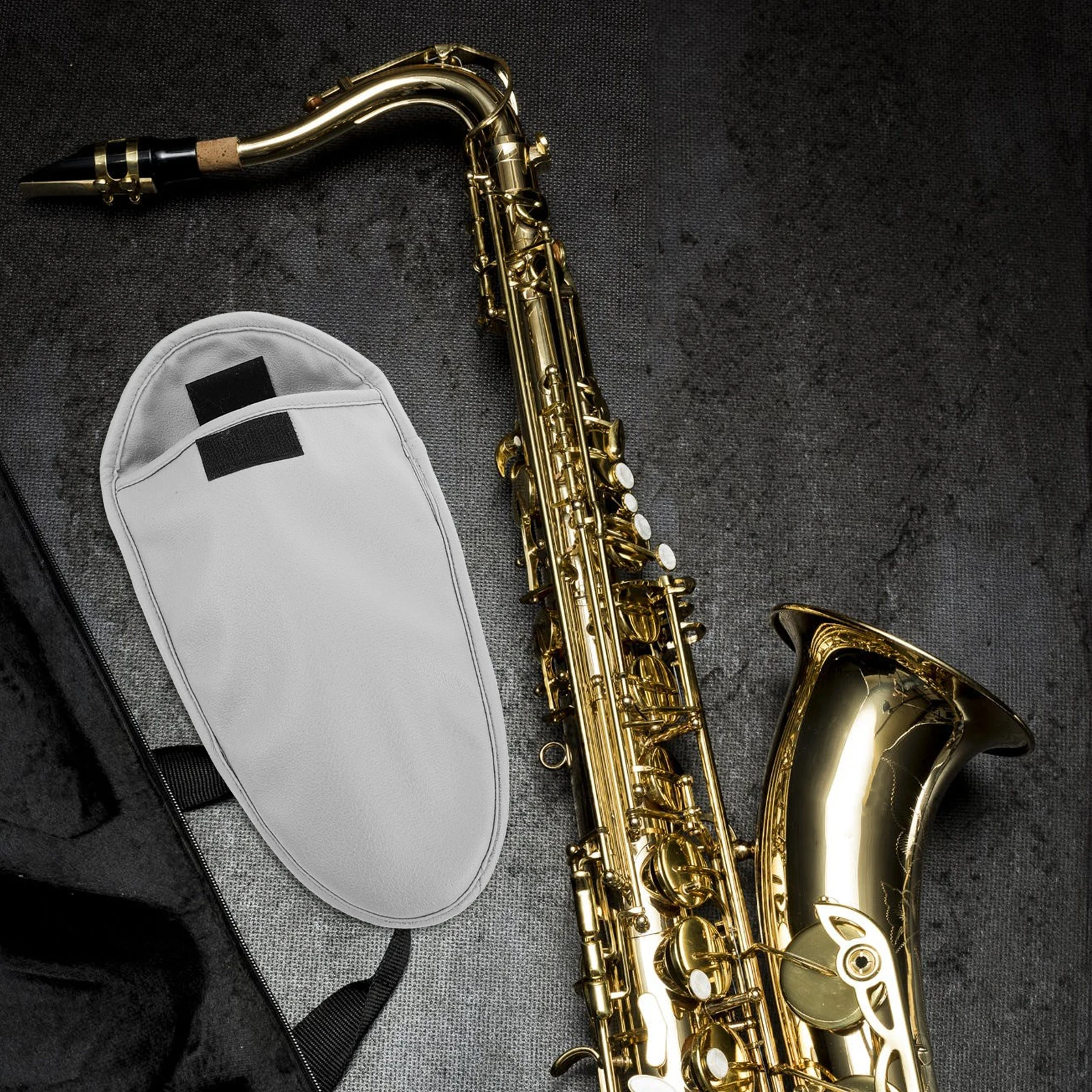 

Saxophone Bag Musical Instrument Attachment Pouch Bent Neck Mouthpiece Package Multi-use Supplies