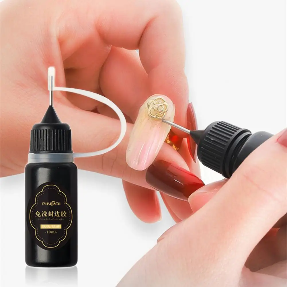 10ml Functional Nail Paste Gel  Professional Compact Nail Glue  Nail Care Paste Gel