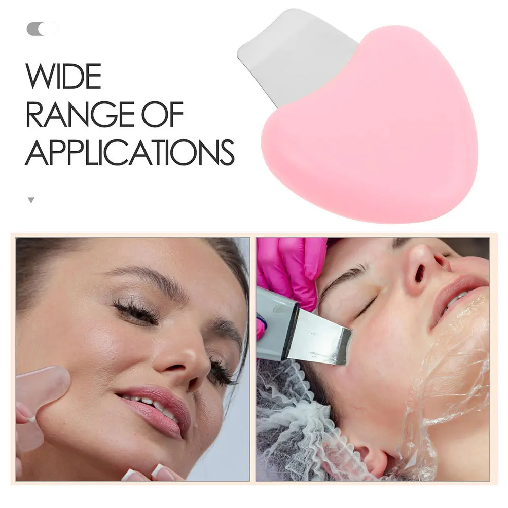 Grattoir manuel pour l'élimination des points noirs, spatule pour le nettoyage en profondeur des pores, soins de la peau, Instrument d'extraction de points noirs, 2 pièces