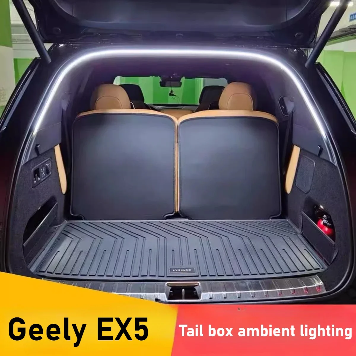 New High Quality For Geely Galaxy E5 EX5 LED Car Trunk Light Brightening Lighting Atmosphere Light Automatic Sensing Interior LE