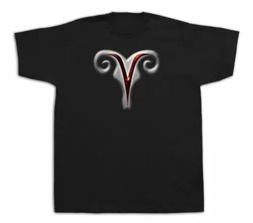 Aries Zodiaco Horóscopo Estrella Signos Camiseta Astrología Símbolo Universal