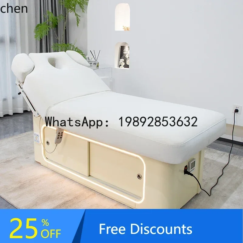 

B1 salon special constant temperature heating multi-functional pattern embroidery bed