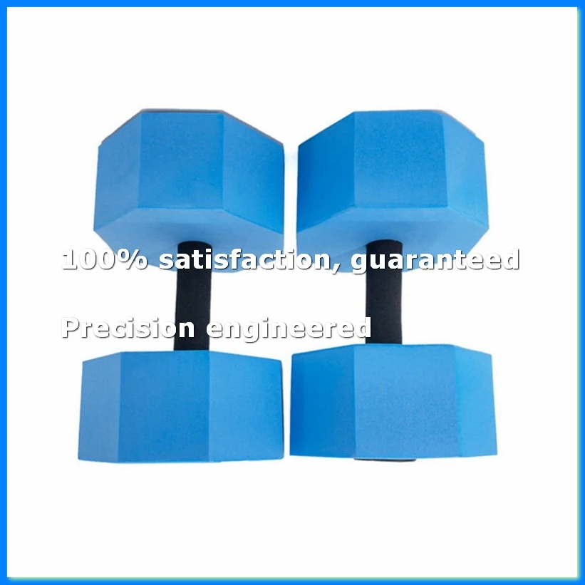 Water Dumbbell Set for Pool Weights, Foam Swimming Water Cuffs for Water Exercises, Water Fitness Equipment(Blue)-A49I