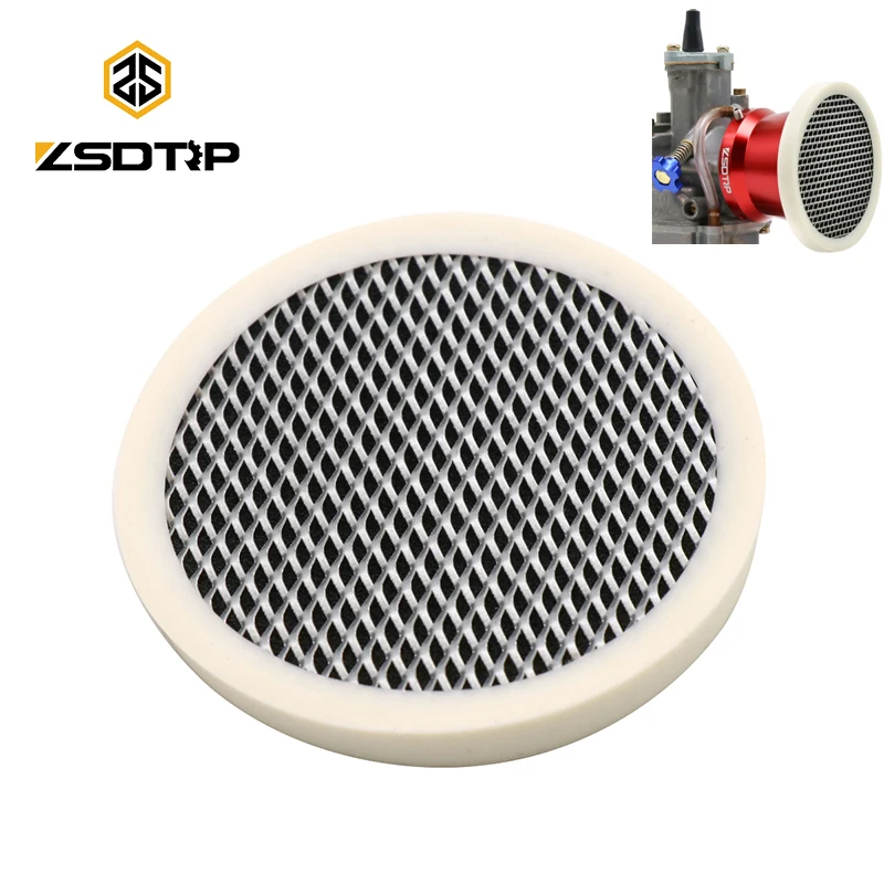 ZSDTRP 66/70/74/80/90/96mm Motorcycle Carburetor Air Filter Cup Net Velocity Stack fits 38/42/50/55/63mm Carb Part