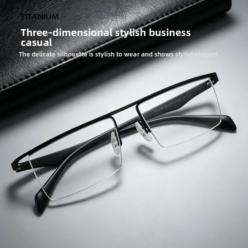SZTZX Ultralight Minimalist Versatile Anti Blue Light Reading Glasses Anti-Reflection Myopia Glasses Custom Prescription Eyewear