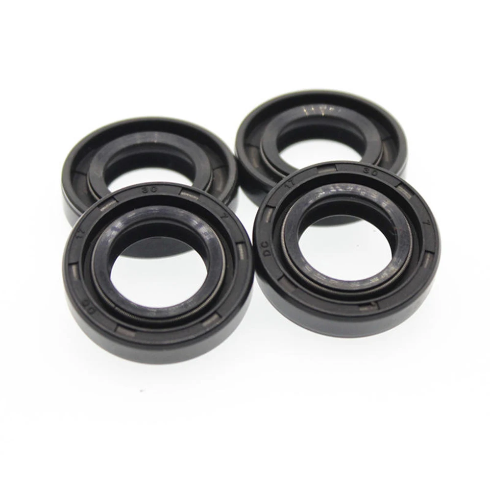 10pcs/NBR Shaft Oil grease Seal TC-25*80*10 Rubber Covered Double Lip With Garter Spring