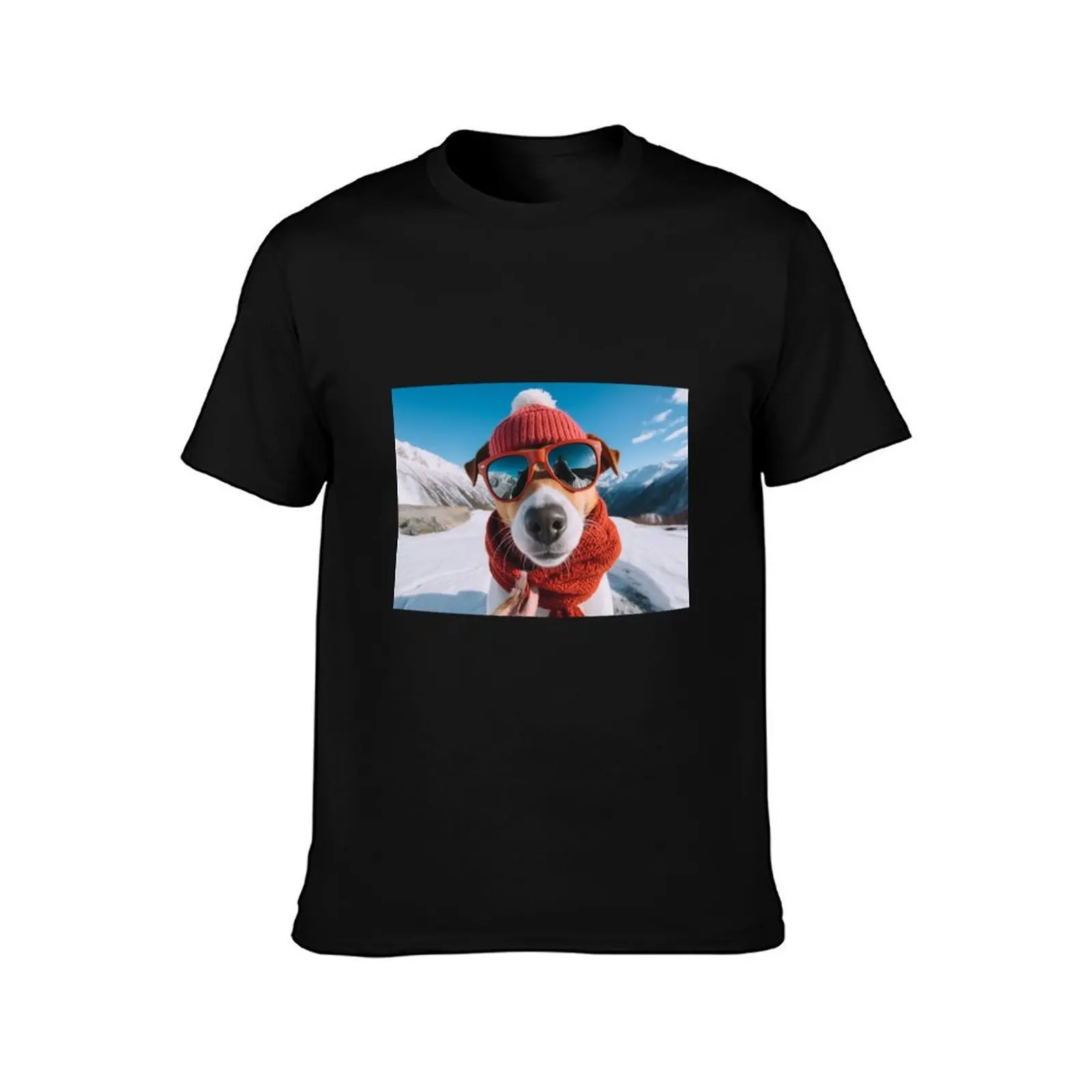 Vanilla the jack russell terrier T-Shirt man t shirts for men T-Shirt
