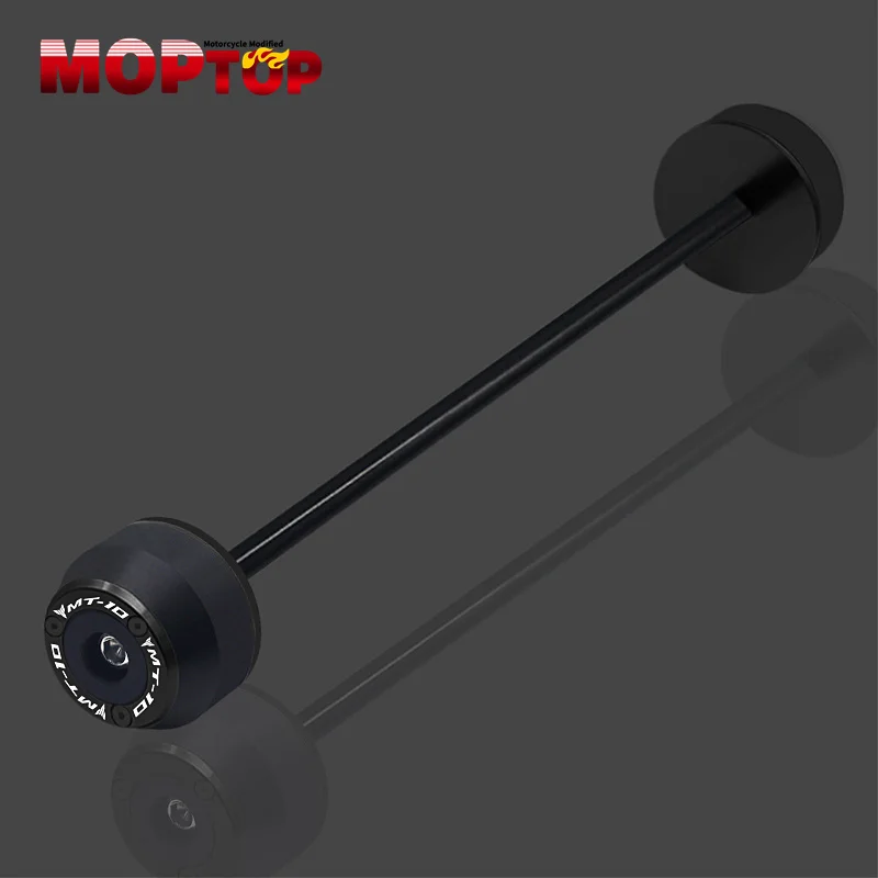 New mt-10 Motorcycle CNC Front Rear Axle Wheel Fork Slider Cap Crash Falling Protector Cap Crash Pad For MT-10 FZ-10 MT10 MT 10