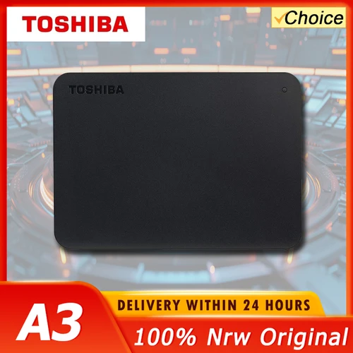 Toshiba A3 HDTB420XK3AA Canvio Basics 500GB 1TB Disco duro externo portátil USB 3.0, negro