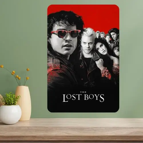 Póster Metálico de la Película Clásica Lost Boys