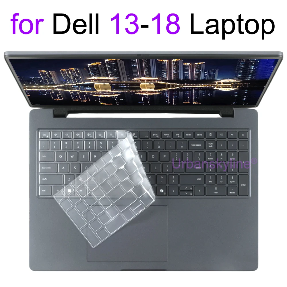 

Keyboard Cover for Dell Pro 15 Plus DC15255 DC15250 PV15255 PV15250 DB06250 DC16250 DC16251 DC16255 Silicone Protector Skin Case