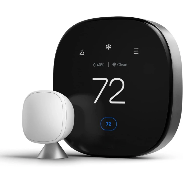 Thermostat intelligent avec capteur intelligent, moniteur de qualité de l'air, Wi-Fi programmable, nouveau