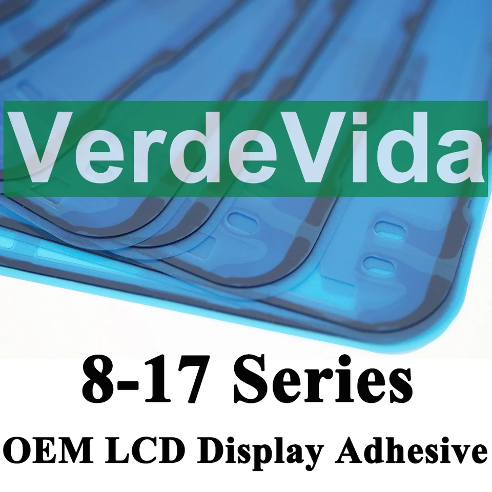 3 Piezas de Cinta Adhesiva Impermeable para Pantalla LCD de iPhone 8-17 Series SE XR XS 11 12 13 14 15 16 Pro Max 6