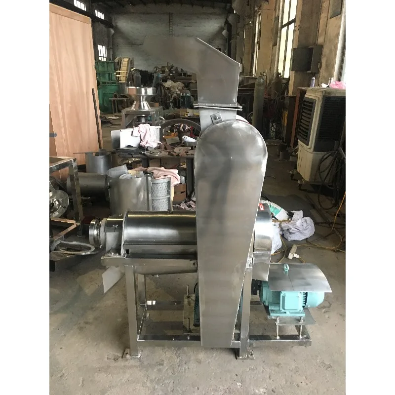 Heavy Duty Fruit Crusher Screw Juice Extractor Machine SUS304 Industrial Apple Grape Juicing Processing Equipment Custom