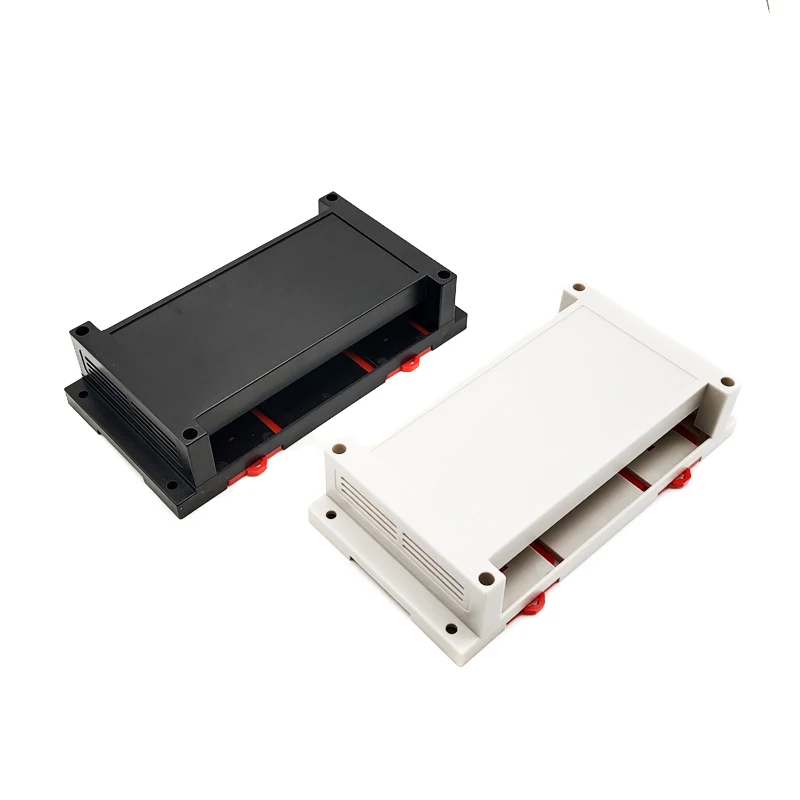 LK-PLC29 New PLC Industrial Control Box Panel Enclosure Case Din Rail Electronic PCB Project Box Enclosure 175x90x40mm