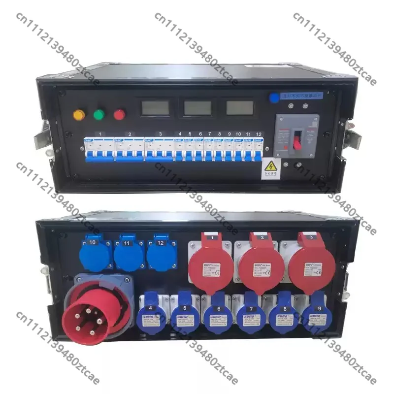8 Channel Multi Specification Output Stage Power Breakout Box For Rental Lighting Audio Amplifier Large Screen