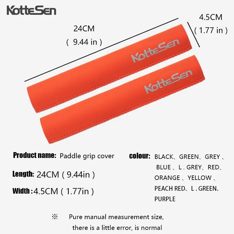 Kottesen Paddle Buoyancy Sleeve, Paddle Accessories, Handle Cover, Protective Cover, Non-Slip Protective Gloves, Long Paddle Sleeve view 3