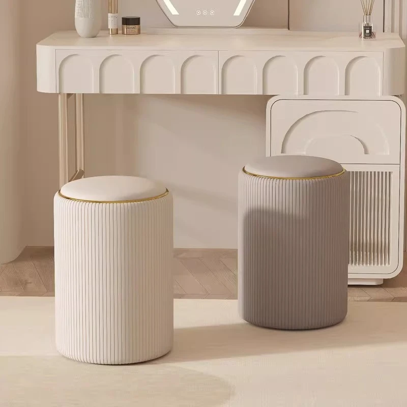 

Floor Small Vanity Chair Luxury Makeup Stool White Mobile Vanity Chair Bedroom Cabinet Storage Magalu Loja Oficial Furniture