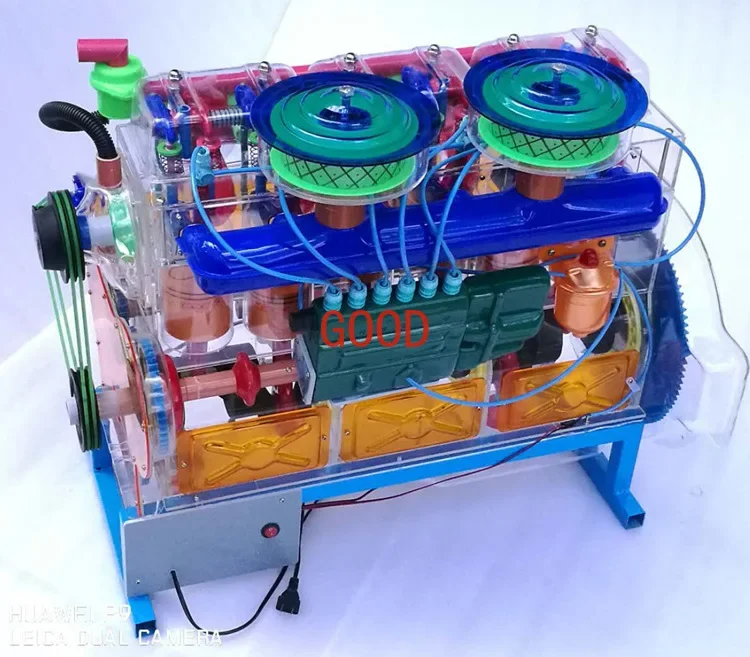 ディーゼル発電機教育用透明プラスチックモデル6110,6135q