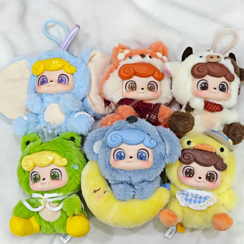 

Original Jotoys Qbaby Animal Pre School Series Plush Blind Box Kawaii Doll Creative Backpack Pendant Mystery Box Qkid Qbao Gift