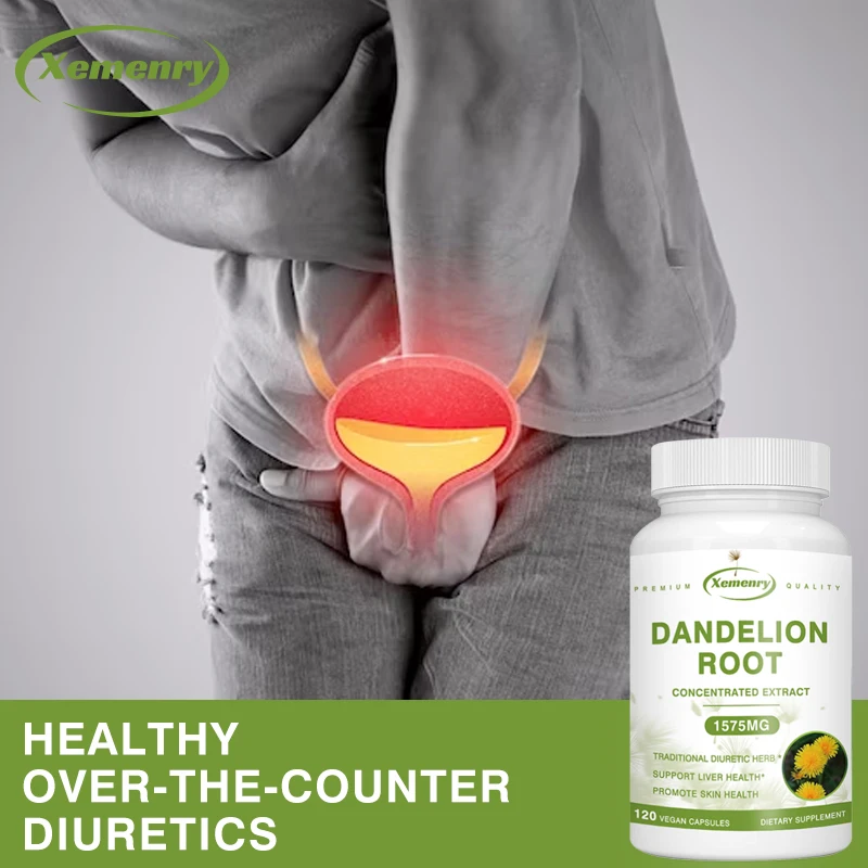 

Dandelion Root Extract Capsules for Liver Detox Protection Liver Support Strong Immune System, Normal Blood Pressure & Sugar