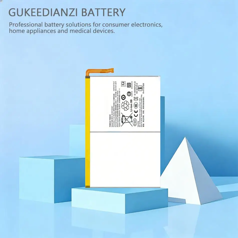 

EB-BX516ABY Reliable Replacement For Samsung Galaxy Tab S9 FE SM-X510 SM-X516 X510 X516 Durable Tablet Battery 8000Mah