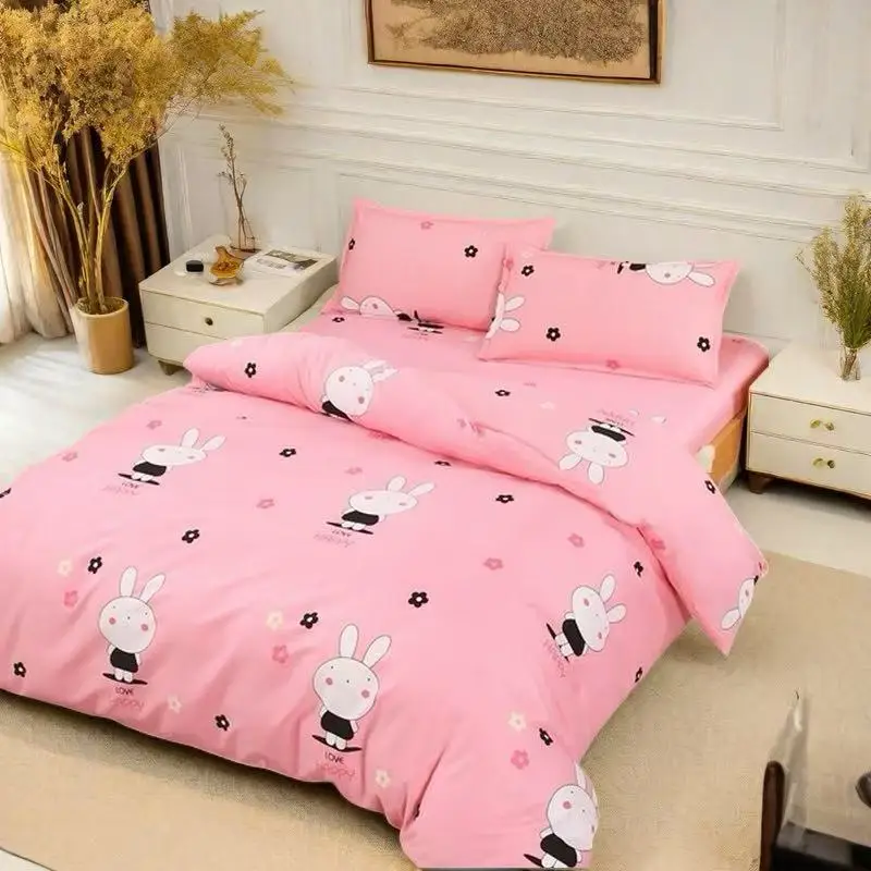 الشمال واحد الجلد غطاء لحاف مجموعة للطلاب عنبر الفراش 150x200x230 سنتيمتر تنفس النسيج الناعم #4