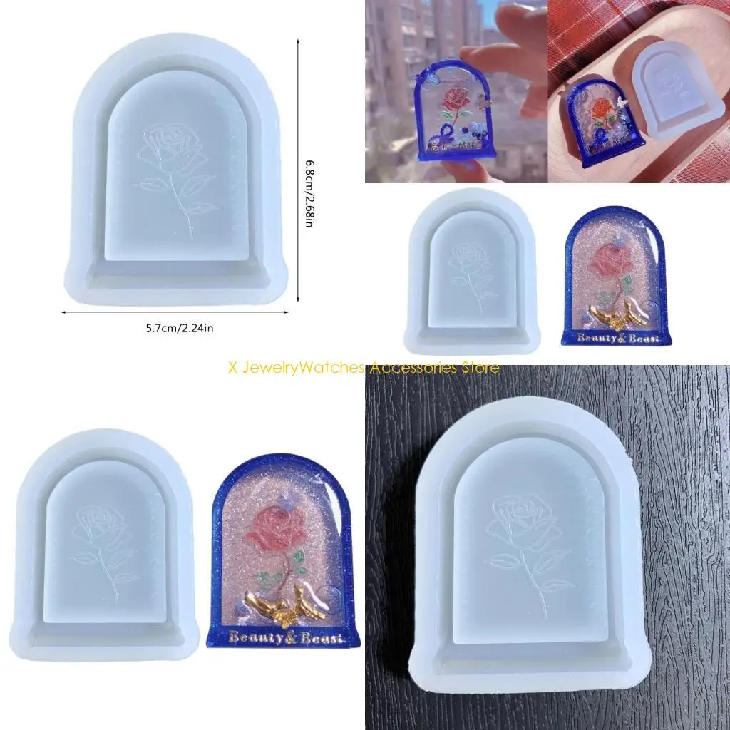 

31KD Resin Silicone Molds Casting Molds Epoxy Resin Shaker Mold for Jewelry DIY Crafts Making Resin Pendant Mold