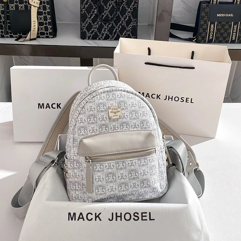 

High-end stylish travel casual small backpack