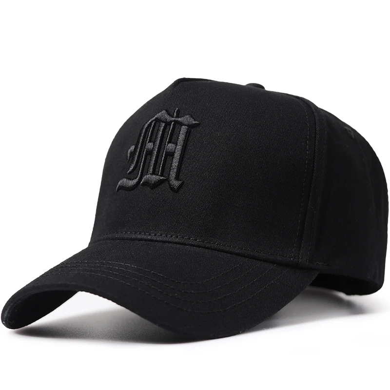 Big Head Plus Size Men\'s Hat Baseball Cap for Male 2024 Winter Sports Hat Hip Hop Breathable Mesh Trucker Hat Hard Structure