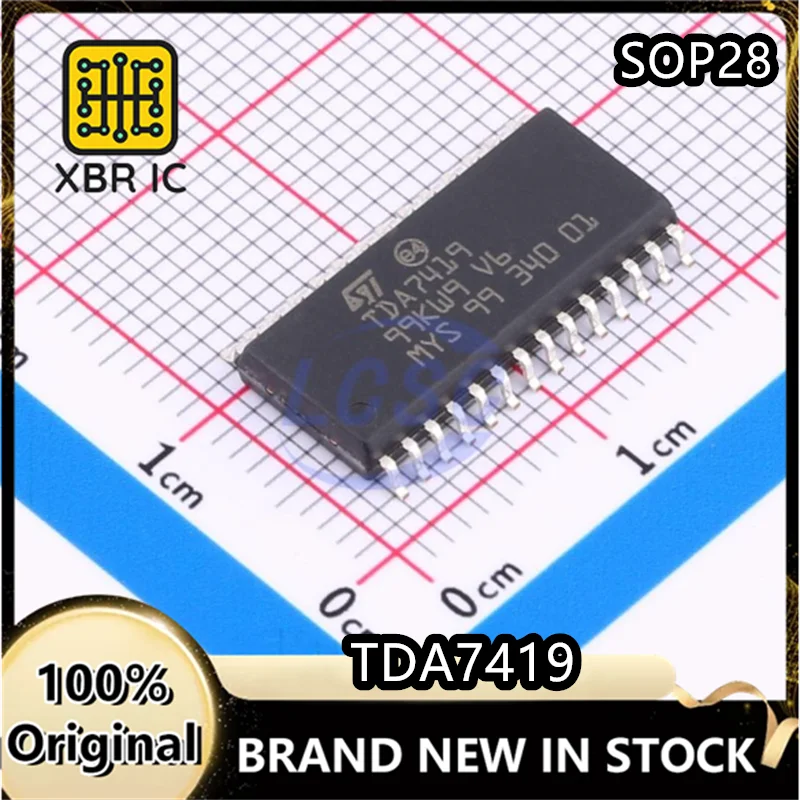 

(5/20 pieces) TDA7419 TDA7419TR SOP-28 car audio amplifier chip brand new original authentic spot fast delivery
