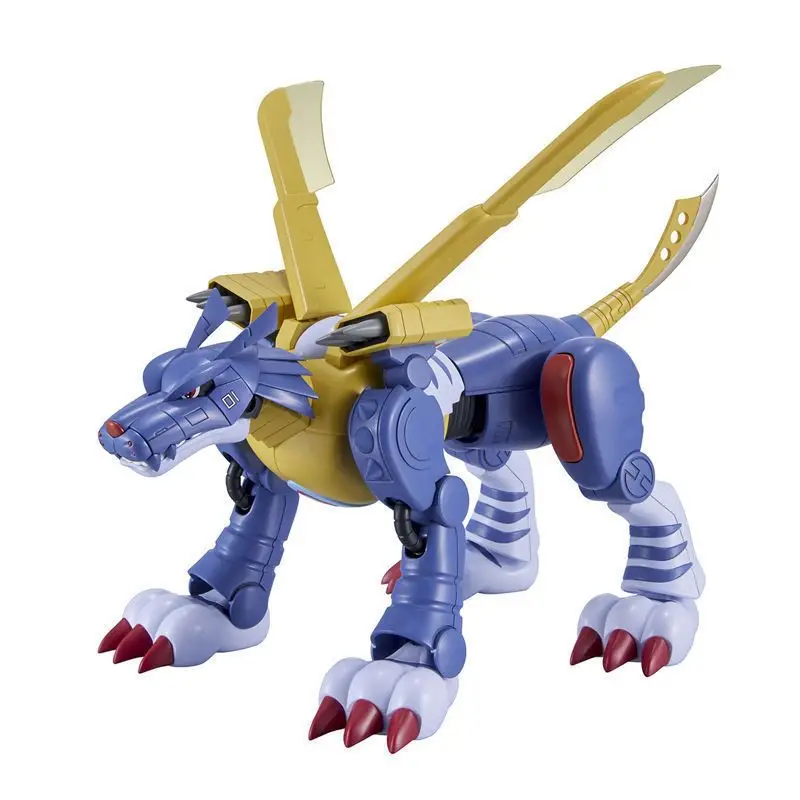 

Newest Bandai Figure-rise Digimon Adventure Metalgarurumon Tv Anime Version Assembly Model Kit Collectile Action Gifts Toys