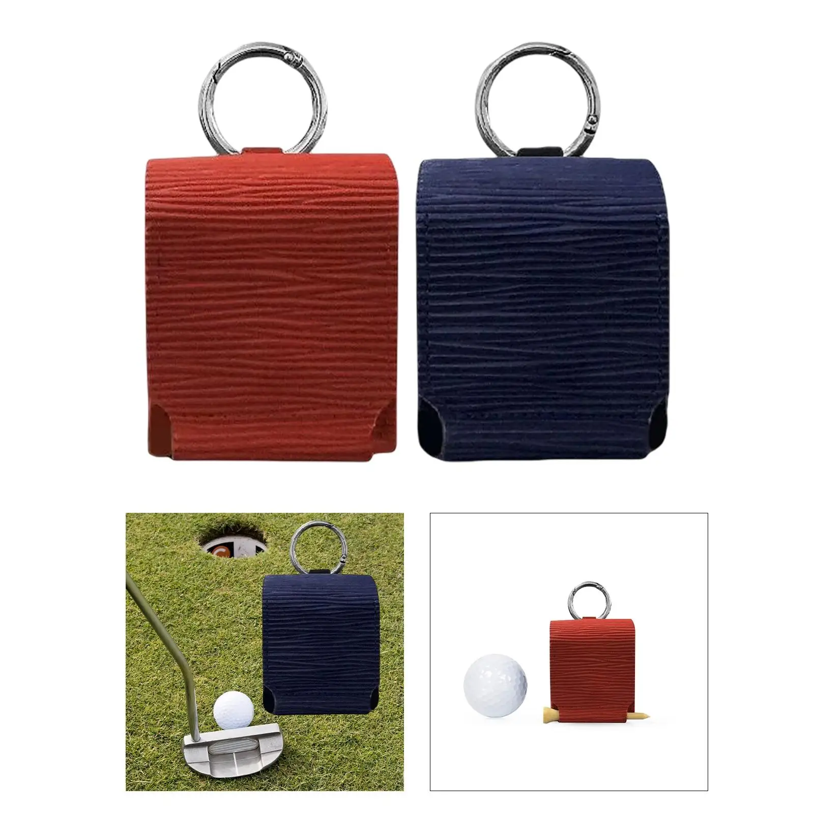 

Golf Ball Bag with Loop Buckle Waterproof Lightweight Mini for Friends