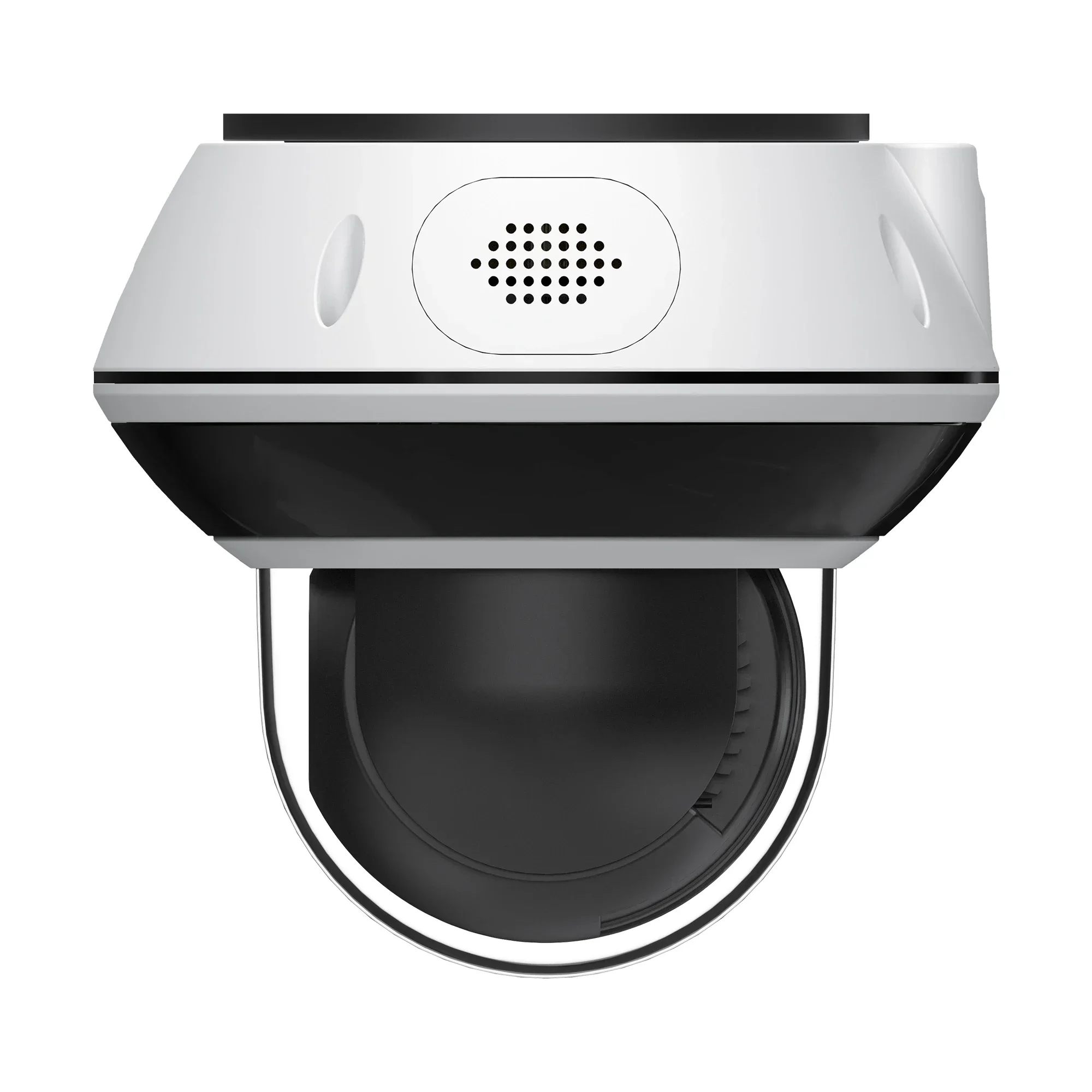 NDAA Compliant Body Vehicle Detection IK10 Vandal Proof Dome 4K 8MP PoE PTZ IP Camera