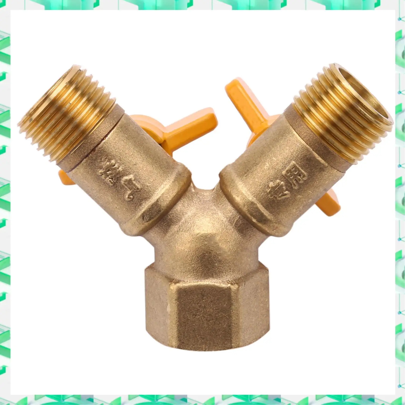 

FIZP 2-сторонний адаптер для крана 1/2 дюйма, адаптер для орошения сада и разделитель шланга