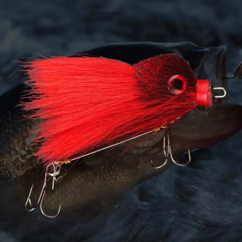 Künstlicher Mausköder Schwimmköder Harter Köder 10cm 13g Realistische Aktion 3D-Augen für Seen und Flüsse zum Fischfang – Detail 4