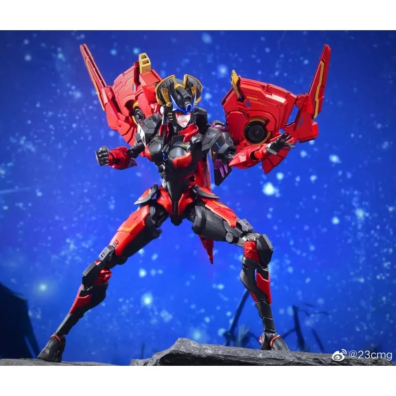 

Bingotoys BT-02 Wind Girl Transformation BT02 Movable Joint Deformable Mobile Suit Girl Action Figure Model Toys Gifts In Stock