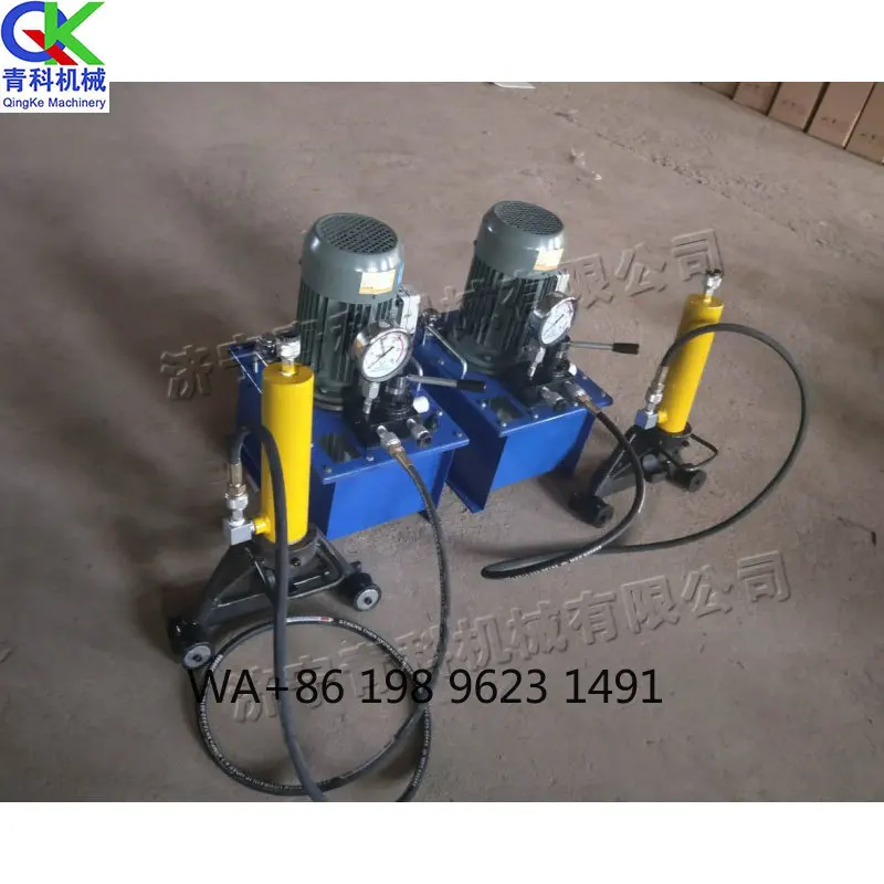 Industrial Split Hydraulic Rebar Bender 28mm 32mm Bending Range Portable Heavy Duty Steel Rod Bending  High Precision Constructi