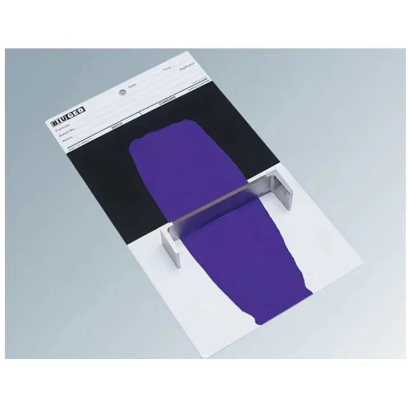 202 Lab Equipment Two Side Wet Film Applicator For Paint  U shaped-Type Two-Sided Applicator