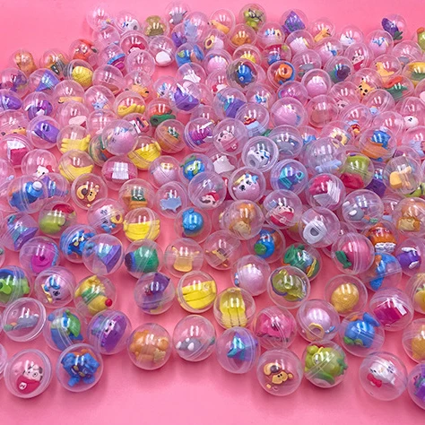 5pcs/10pcs 32mm Surprise Gacha Ball Capsule Ball Model Kids Mini Small Animal Mix Toys Fun Pet Ball Egg Gift Vending Machine