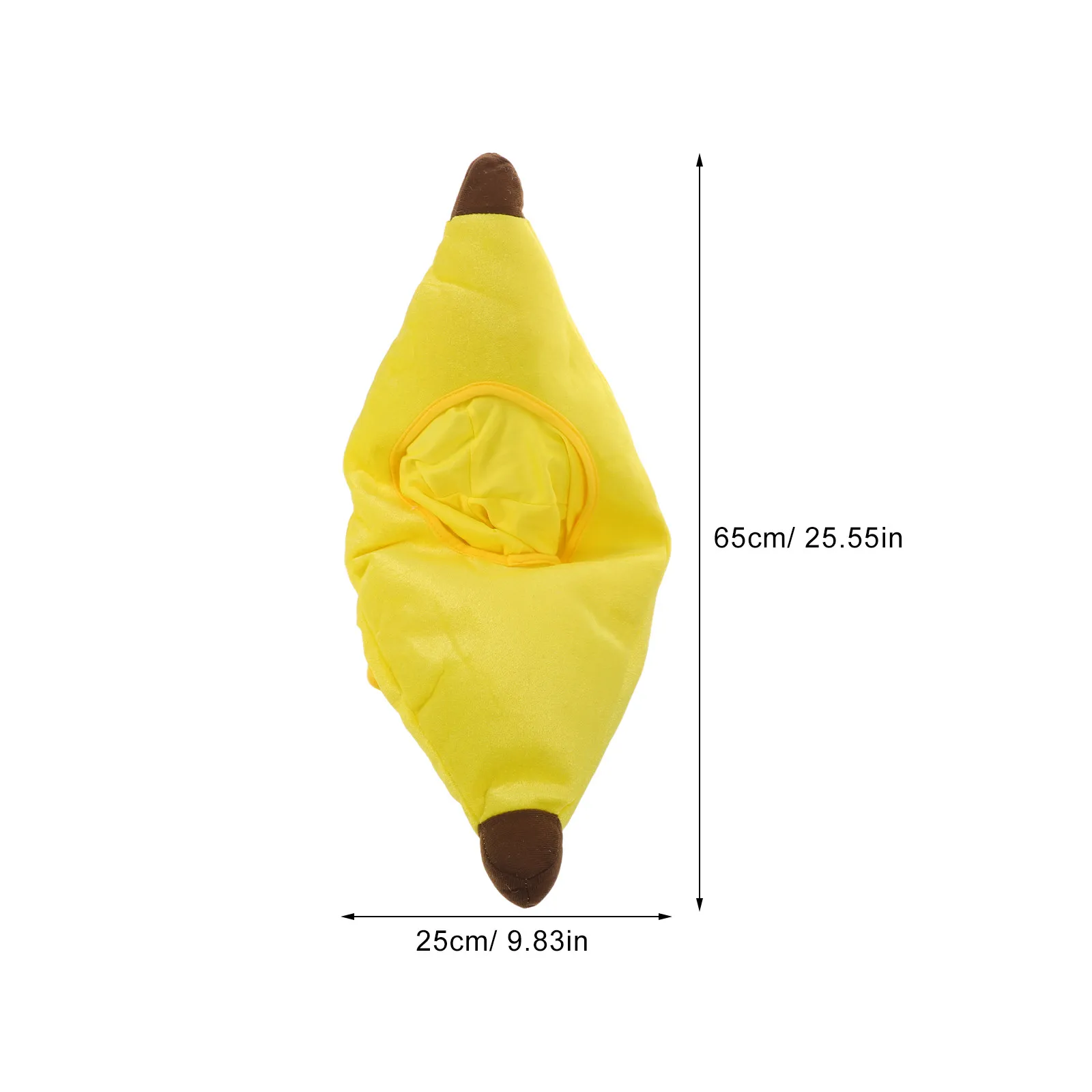 Funny Banana Dress Up Hat Party Costume Accessory Cute Fruit Headwear Novelty Cap Photo Prop Adult Cosplay Bannana Costume Adult view 6