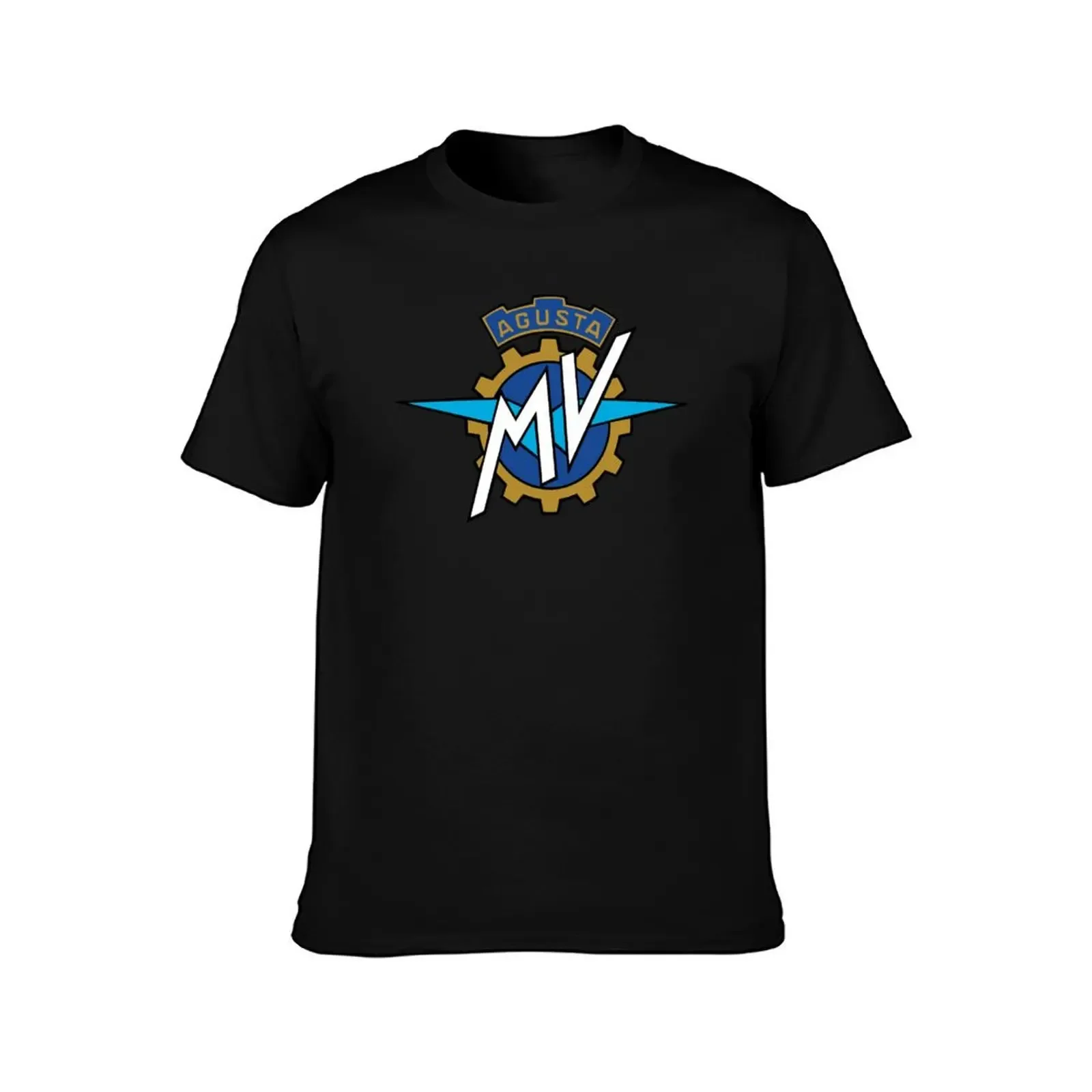 Mv agusta motorcycle logo classic t shirt T-Shirt affliction shirts Luxury man Men's t shirts