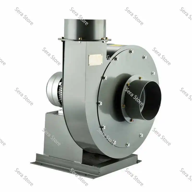 Material Conveying Extraction Fan Industrial High Pressure Centrifugal Fan Dust Removal and Suction Fan Powerful Suction Blower