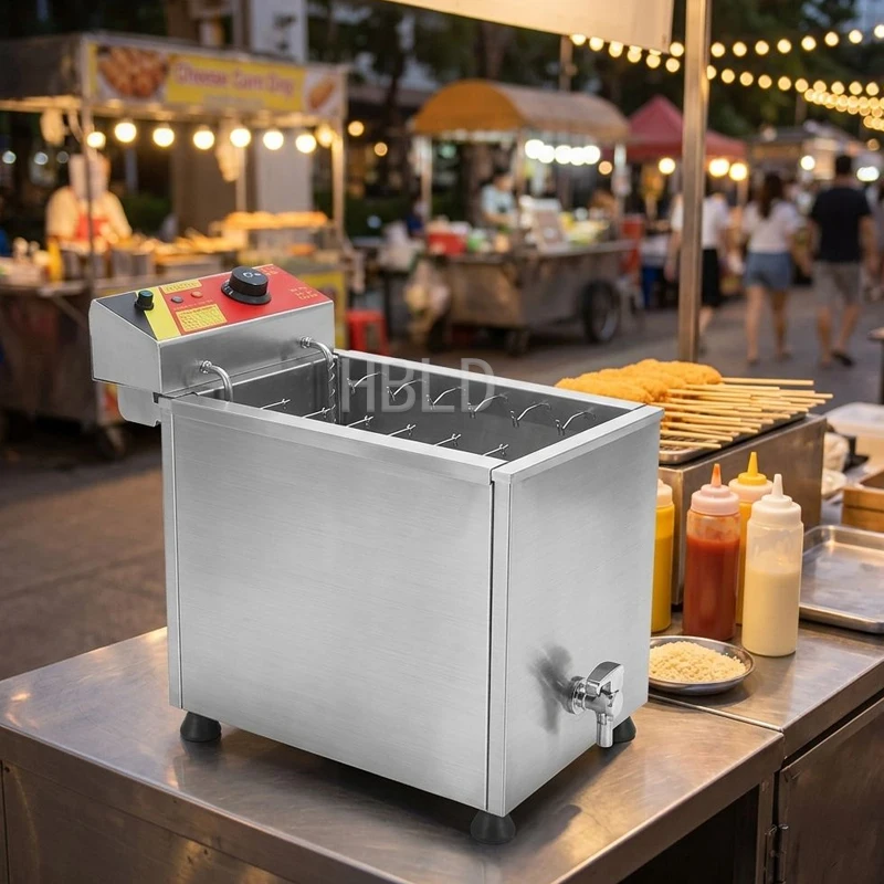 Electric Multifunctional Fryer for Cheese Hot Dog Sticks - Kitchen Appliance with Multiple Cooking Functions